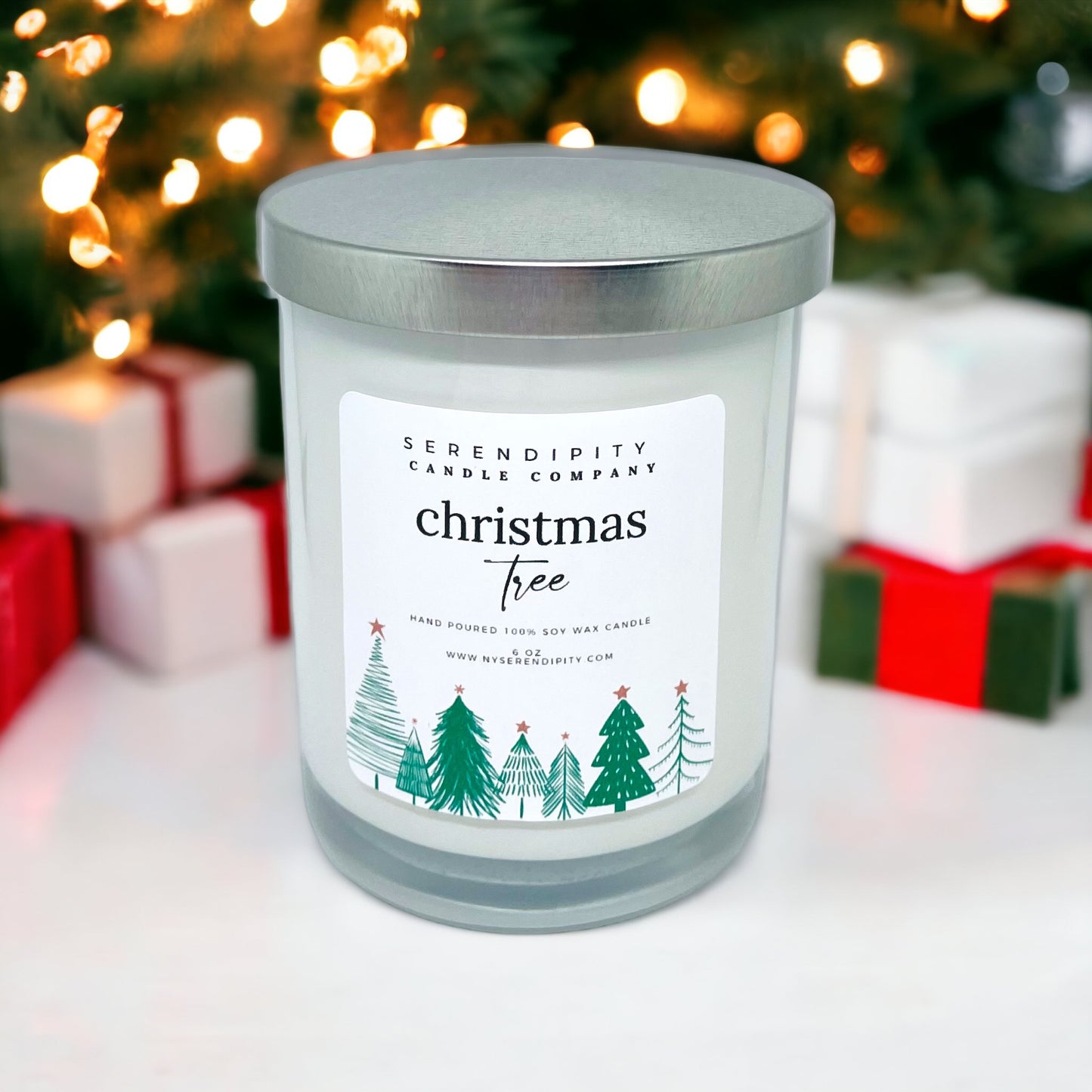 Christmas Tree Soy Candle
