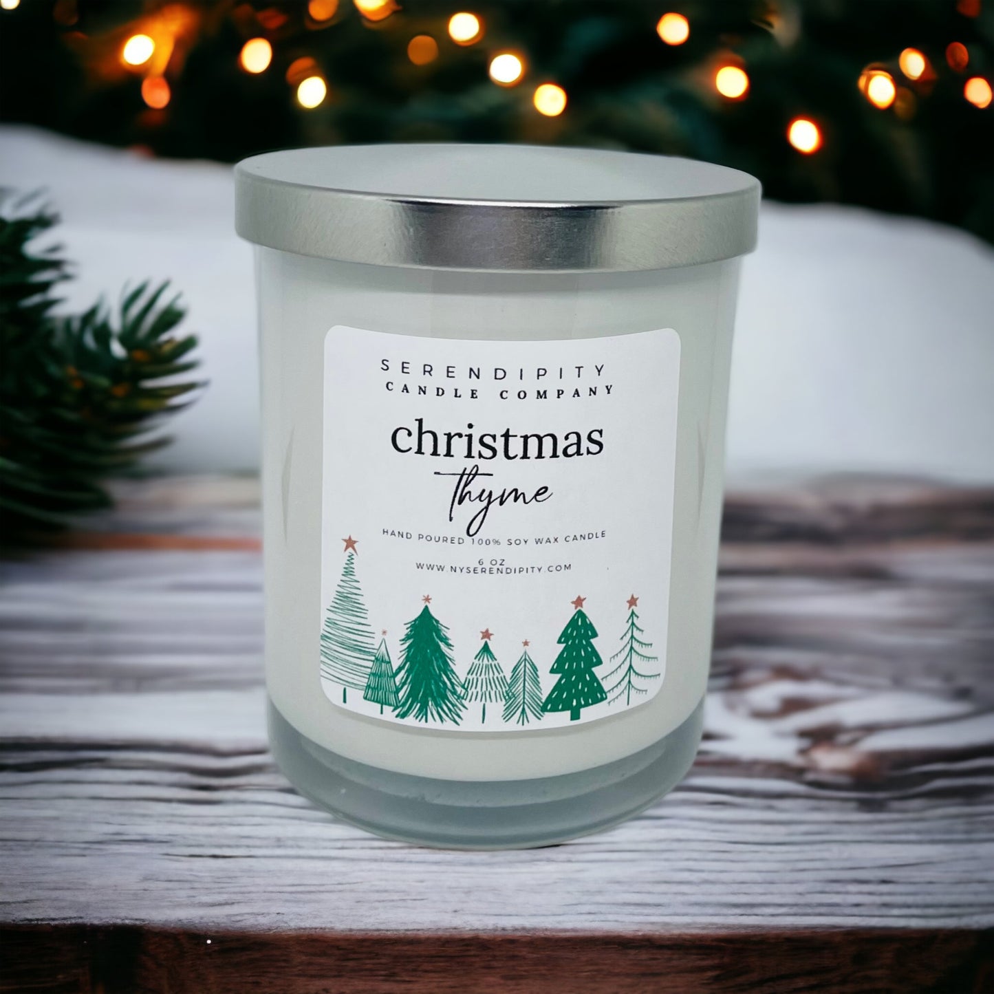 Christmas Thyme Soy Candle