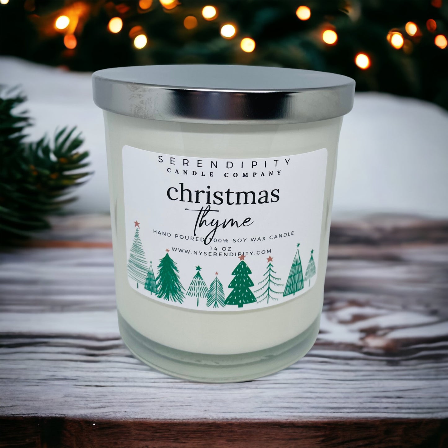 Christmas Thyme Soy Candle
