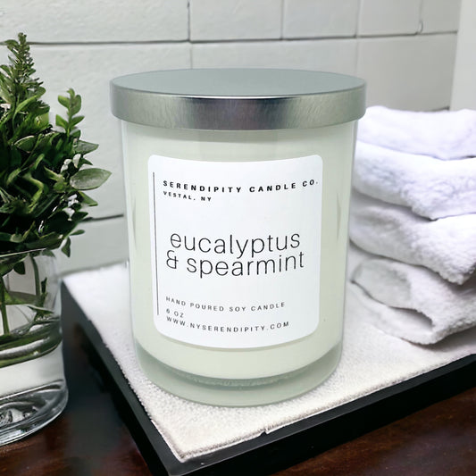 Eucalyptus & Spearmint Soy Candle
