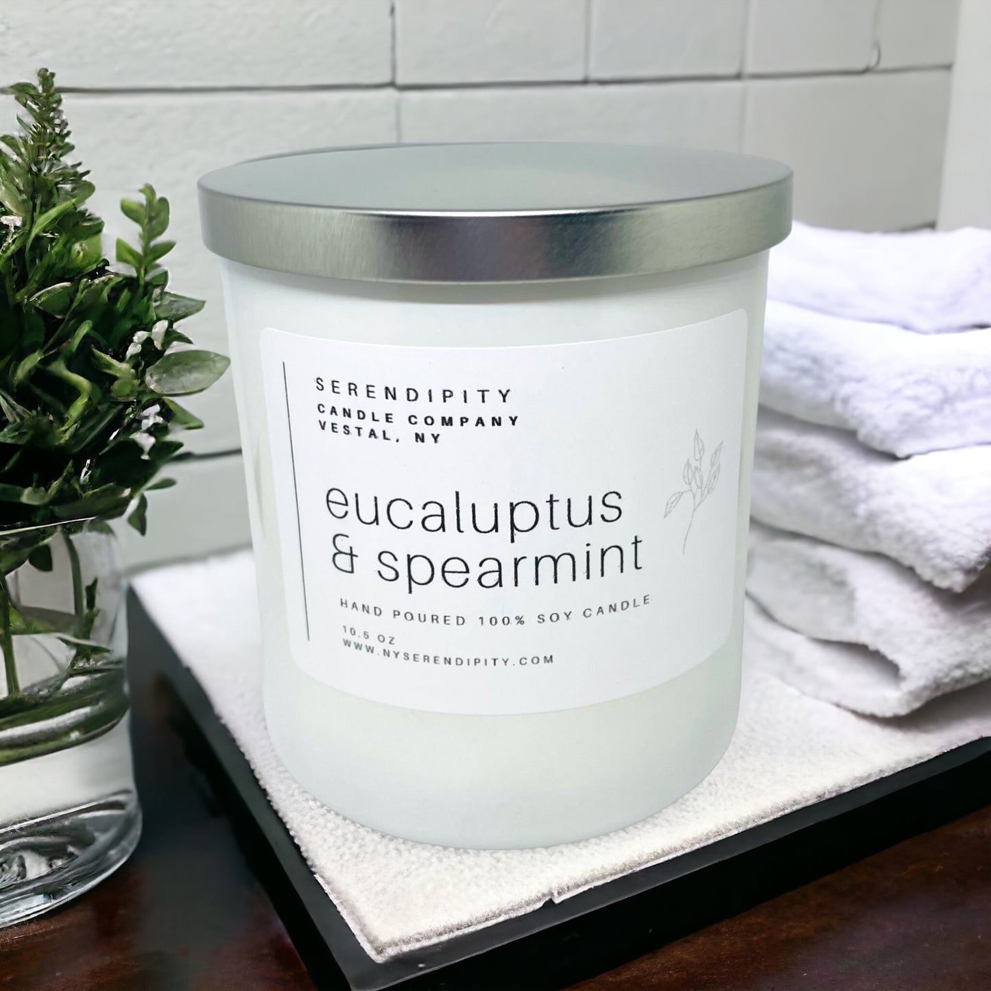 Eucalyptus & Spearmint Soy Candle