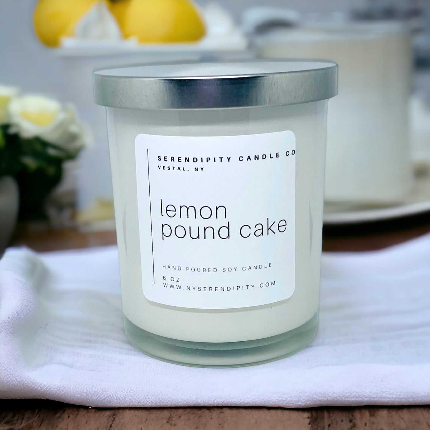 Lemon Pound Cake Soy Candle