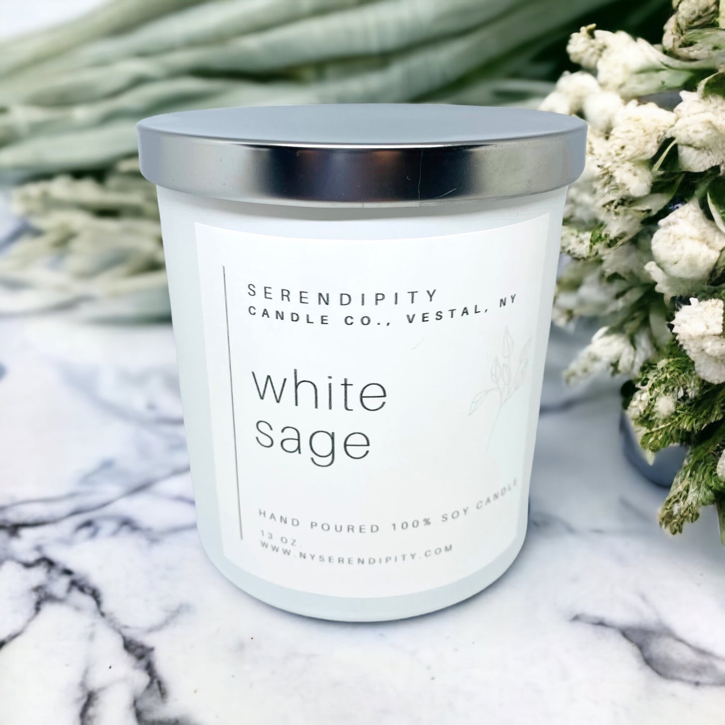 White Sage Soy Candle