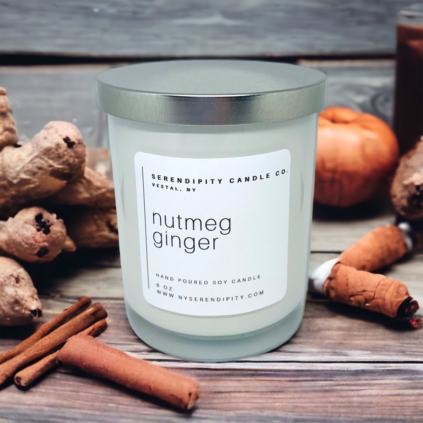 Nutmeg Ginger Soy Candle