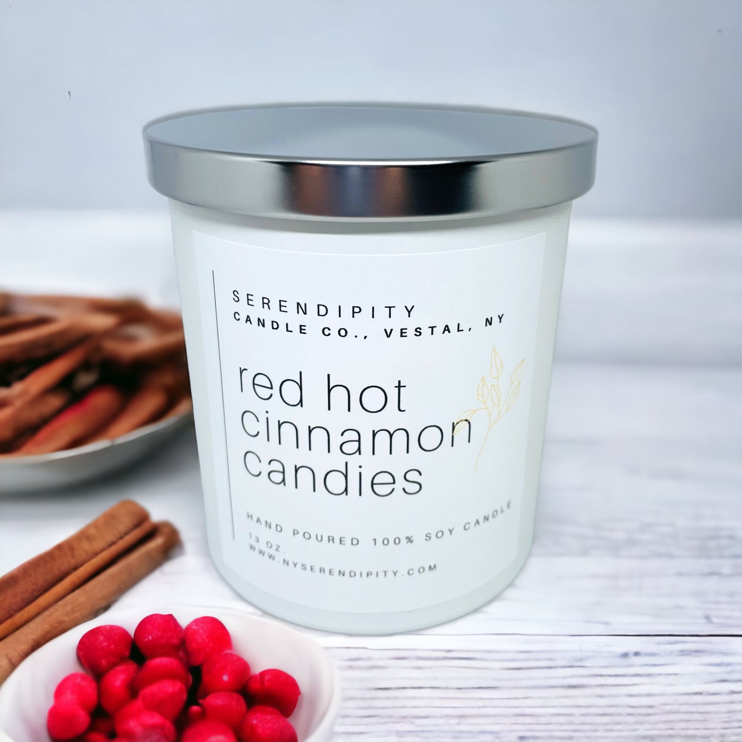Red Hot Cinnamon Candies Soy Candle