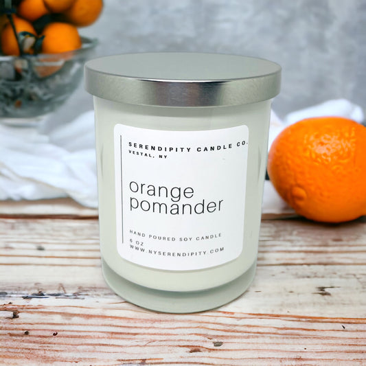 Orange Pomander Soy Candle